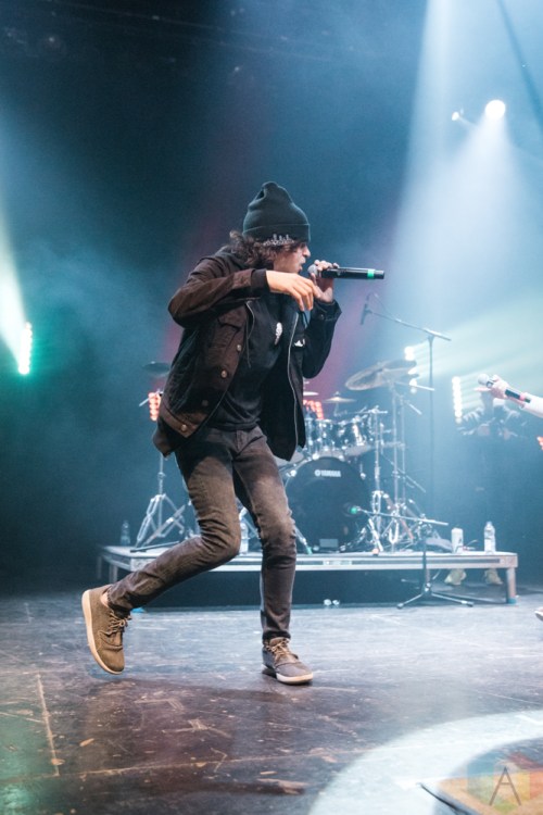 TORONTO, ON - FEBRUARY 22: Watsky performs at Danforth Music Hall in Toronto on February 22, 2019. (Photo: Lauren Garbutt/Aesthetic Magazine)