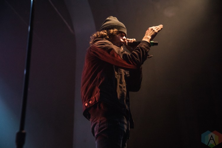 TORONTO, ON - FEBRUARY 22: Watsky performs at Danforth Music Hall in Toronto on February 22, 2019. (Photo: Lauren Garbutt/Aesthetic Magazine)