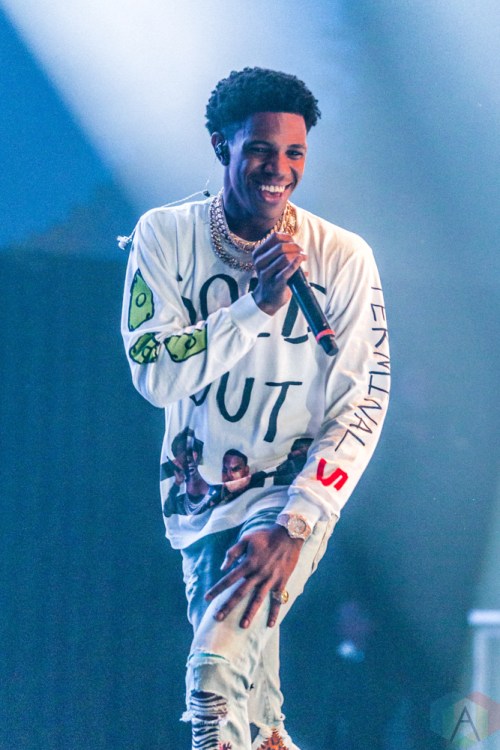 TORONTO, ON - MARCH 12: A Boogie Wit Da Hoodie performs at Rebel in Toronto on March 12, 2019. (Photo: Jenna Hum/Aesthetic Magazine)