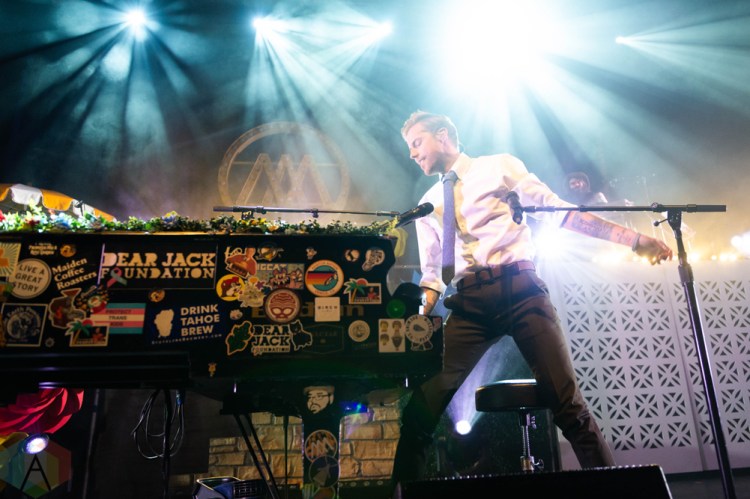 CHICAGO, IL - MARCH 02: Andrew McMahon performs at the Riviera Theatre in Chicago on March 02, 2019. (Photo: Katie Kuropas/Aesthetic Magazine)