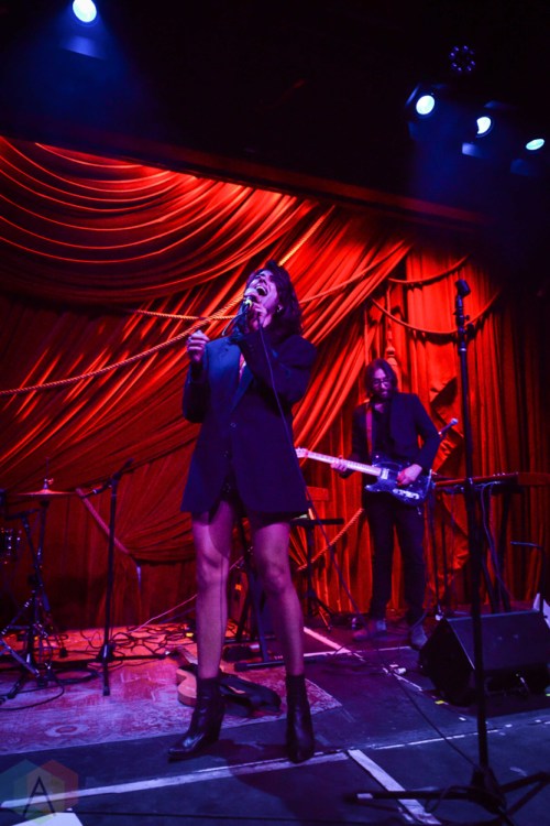 NEW YORK, NEW YORK - MARCH 22: Charlotte OC performs at Public Arts in New York City on March 22, 2019. (Photo: Alx Bear/Aesthetic Magazine)