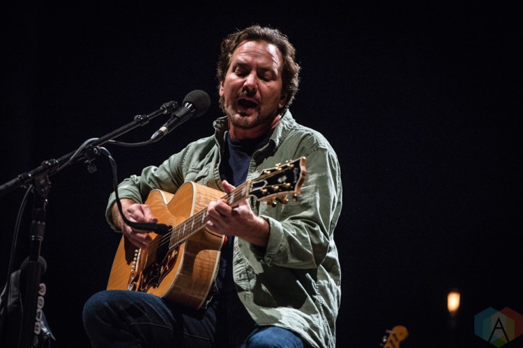 TEMPE, AZ - MARCH 03: Eddie Vedder performs at Innings Festival in Tempe, Arizona on March 03, 2019. (Photo: Tony Contini/Aesthetic Magazine)
