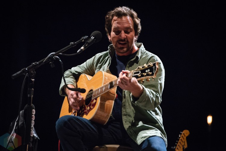 TEMPE, AZ - MARCH 03: Eddie Vedder performs at Innings Festival in Tempe, Arizona on March 03, 2019. (Photo: Tony Contini/Aesthetic Magazine)