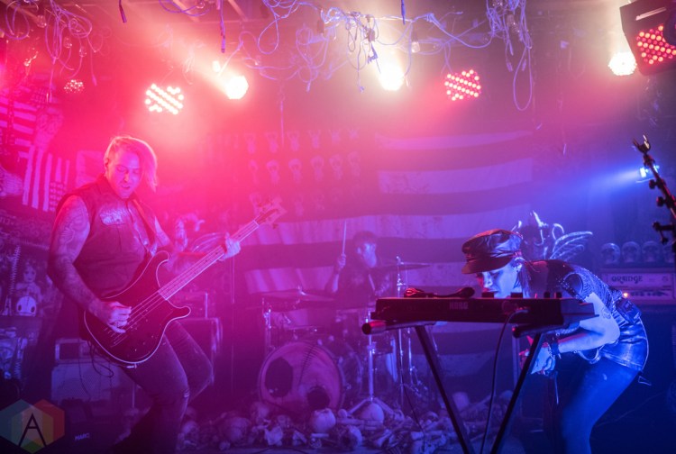 TORONTO, ON - MARCH 29: Hot Lips performs at Velvet Underground in Toronto on March 29, 2019. (Photo: Kirsten Sonntag/Aesthetic Magazine)