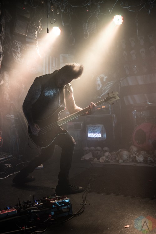 TORONTO, ON - MARCH 29: Hot Lips performs at Velvet Underground in Toronto on March 29, 2019. (Photo: Kirsten Sonntag/Aesthetic Magazine)