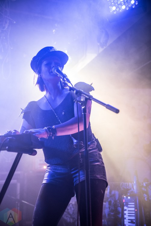 TORONTO, ON - MARCH 29: Hot Lips performs at Velvet Underground in Toronto on March 29, 2019. (Photo: Kirsten Sonntag/Aesthetic Magazine)