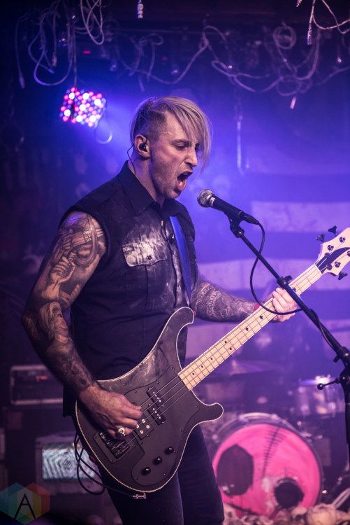 TORONTO, ON - MARCH 29: Hot Lips performs at Velvet Underground in Toronto on March 29, 2019. (Photo: Kirsten Sonntag/Aesthetic Magazine)