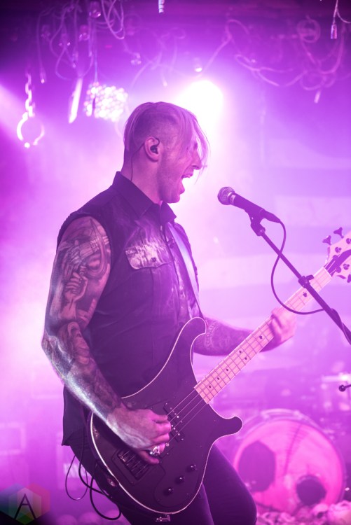 TORONTO, ON - MARCH 29: Hot Lips performs at Velvet Underground in Toronto on March 29, 2019. (Photo: Kirsten Sonntag/Aesthetic Magazine)