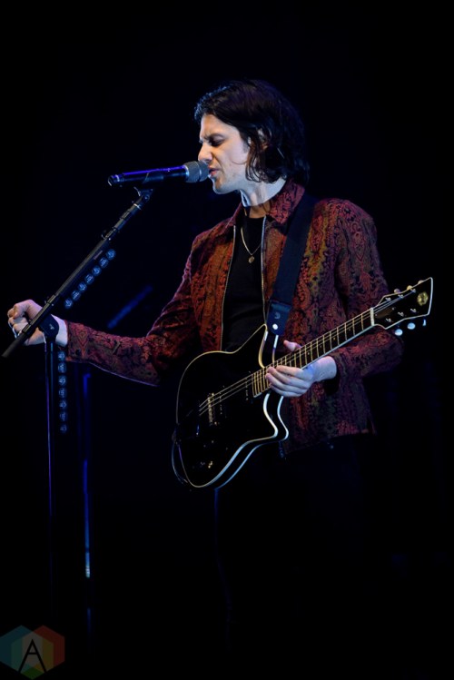 TORONTO, ON - MARCH 14: James Bay performs at Sony Centre in Toronto on March 14, 2019. (Photo: Angelo Marchini/Aesthetic Magazine)