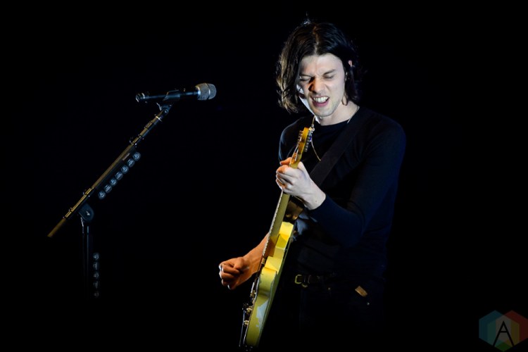 TORONTO, ON - MARCH 14: James Bay performs at Sony Centre in Toronto on March 14, 2019. (Photo: Angelo Marchini/Aesthetic Magazine)
