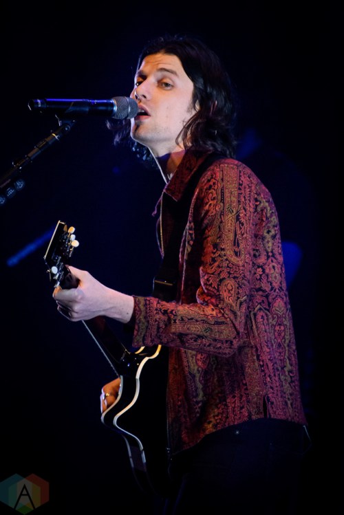 TORONTO, ON - MARCH 14: James Bay performs at Sony Centre in Toronto on March 14, 2019. (Photo: Angelo Marchini/Aesthetic Magazine)