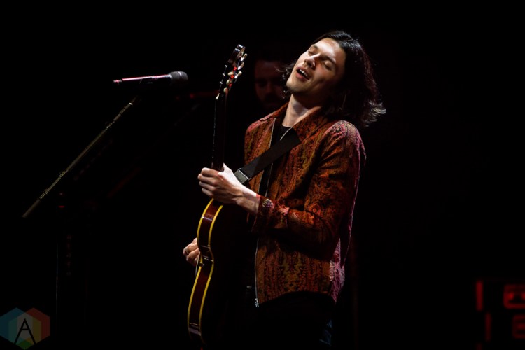 TORONTO, ON - MARCH 14: James Bay performs at Sony Centre in Toronto on March 14, 2019. (Photo: Angelo Marchini/Aesthetic Magazine)