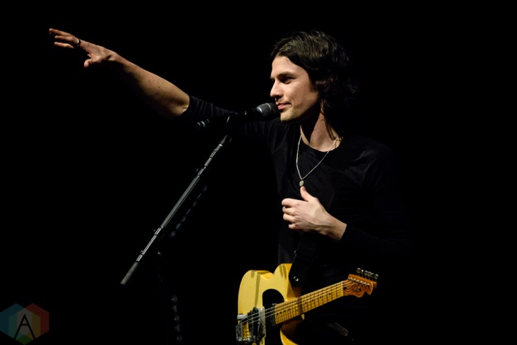 TORONTO, ON - MARCH 14: James Bay performs at Sony Centre in Toronto on March 14, 2019. (Photo: Angelo Marchini/Aesthetic Magazine)