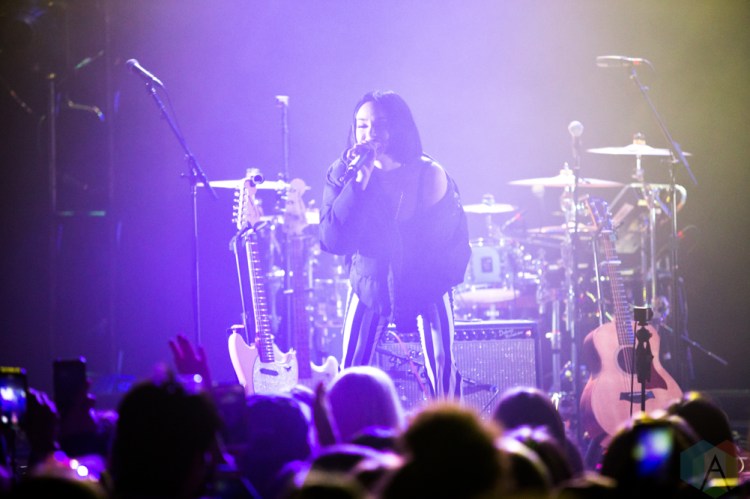 TORONTO, ON - MARCH 14: Maggie Lindemann performs at The Opera House in Toronto on March 14, 2019. (Photo: Brandon Newfield/Aesthetic Magazine)