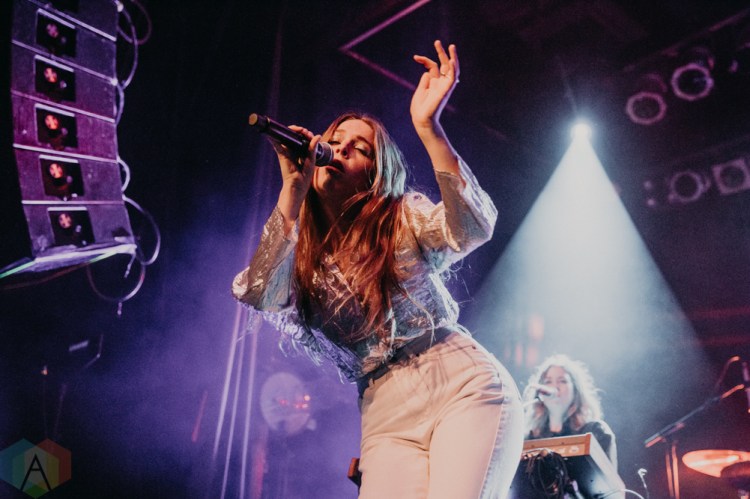 TORONTO, ON - MARCH 20: Maggie Rogers performs at Phoenix Concert Theatre in Toronto on March 20, 2019. (Photo: Jenna Hum/Aesthetic Magazine)