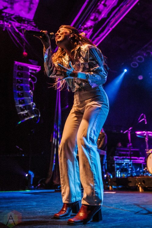 TORONTO, ON - MARCH 20: Maggie Rogers performs at Phoenix Concert Theatre in Toronto on March 20, 2019. (Photo: Jenna Hum/Aesthetic Magazine)