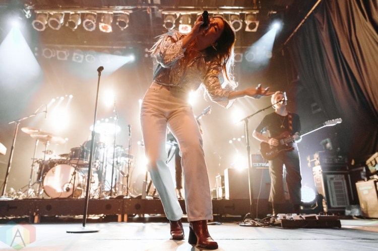 TORONTO, ON - MARCH 20: Maggie Rogers performs at Phoenix Concert Theatre in Toronto on March 20, 2019. (Photo: Jenna Hum/Aesthetic Magazine)