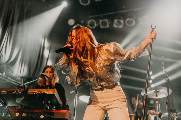 TORONTO, ON - MARCH 20: Maggie Rogers performs at Phoenix Concert Theatre in Toronto on March 20, 2019. (Photo: Jenna Hum/Aesthetic Magazine)