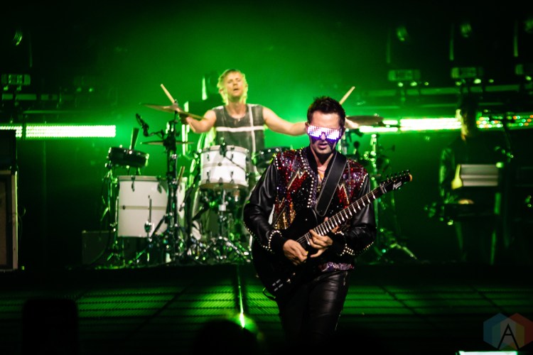 TORONTO, ON - MARCH 28: Muse performs at Scotiabank Arena in Toronto on March 28, 2019. (Photo: Dale Benvenuto/Aesthetic Magazine)