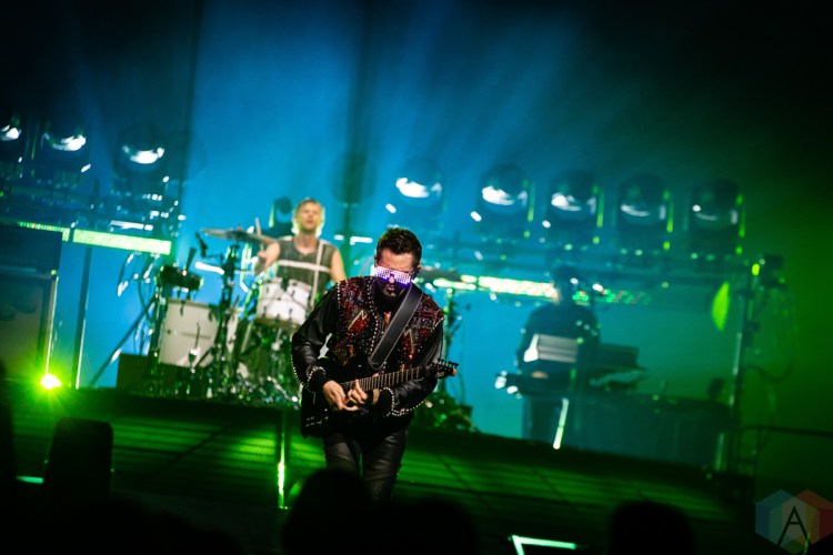 TORONTO, ON - MARCH 28: Muse performs at Scotiabank Arena in Toronto on March 28, 2019. (Photo: Dale Benvenuto/Aesthetic Magazine)