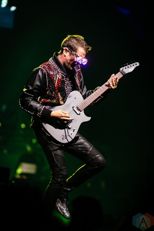 TORONTO, ON - MARCH 28: Muse performs at Scotiabank Arena in Toronto on March 28, 2019. (Photo: Dale Benvenuto/Aesthetic Magazine)