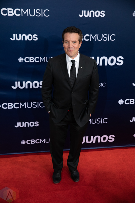 LONDON, ON - MARCH 17: Rick Mercer attends the 2019 Juno Awards red carpet at Budweiser Gardens in London, Ontario on March 17, 2019. (Photo: Brendan Albert/Aesthetic Magazine)