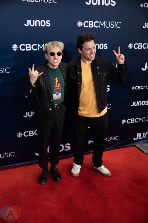 LONDON, ON - MARCH 17: Scott Helman attends the 2019 Juno Awards red carpet at Budweiser Gardens in London, Ontario on March 17, 2019. (Photo: Brendan Albert/Aesthetic Magazine)