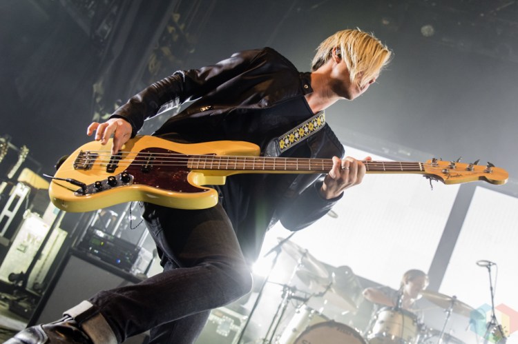 TORONTO, ON - FEBRUARY 28: Switchfoot performs at Danforth Music Hall in Toronto on February 28, 2019. (Photo: Tyler Roberts/Aesthetic Magazine)