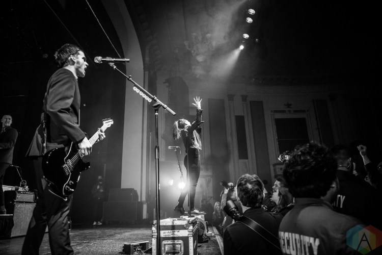 TORONTO, ON - MARCH 22: The Interrupters performs at Danforth Music Hall in Toronto on March 22, 2019. (Photo: Kirsten Sonntag/Aesthetic Magazine)