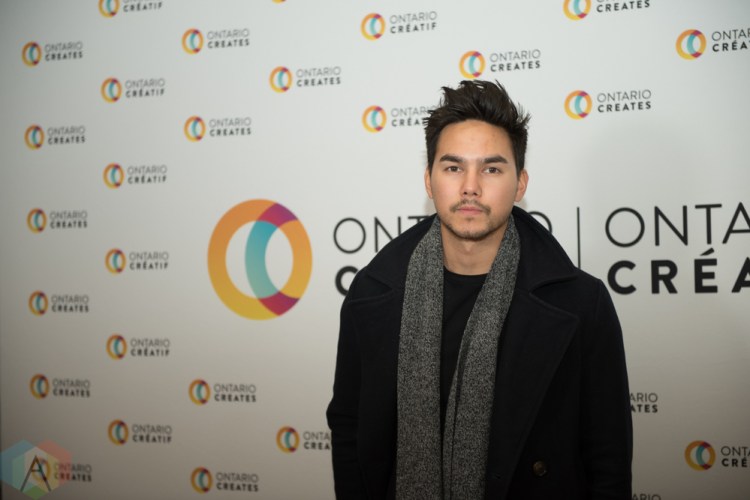 TORONTO, ON - MARCH 07: Tyler Shaw attends the Ontario Creates 2019 JUNO award nominees reception in Toronto on March 07, 2019. (Photo: Kirsten Sonntag/Aesthetic Magazine)