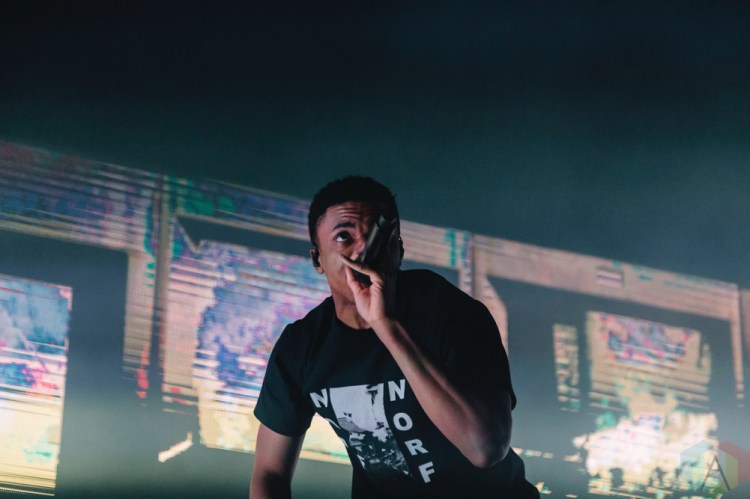 TORONTO, ON - MARCH 05: Vince Staples performs at Rebel in Toronto on March 05, 2019. (Photo: Stephan Ordonez/Aesthetic Magazine)