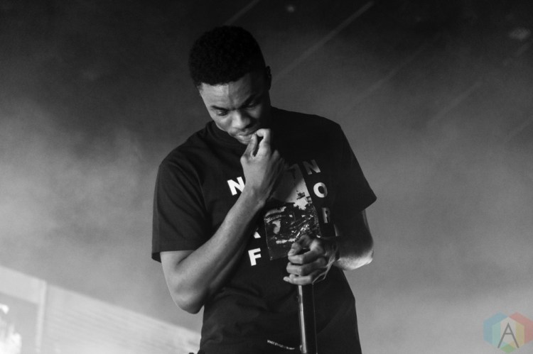 TORONTO, ON - MARCH 05: Vince Staples performs at Rebel in Toronto on March 05, 2019. (Photo: Stephan Ordonez/Aesthetic Magazine)