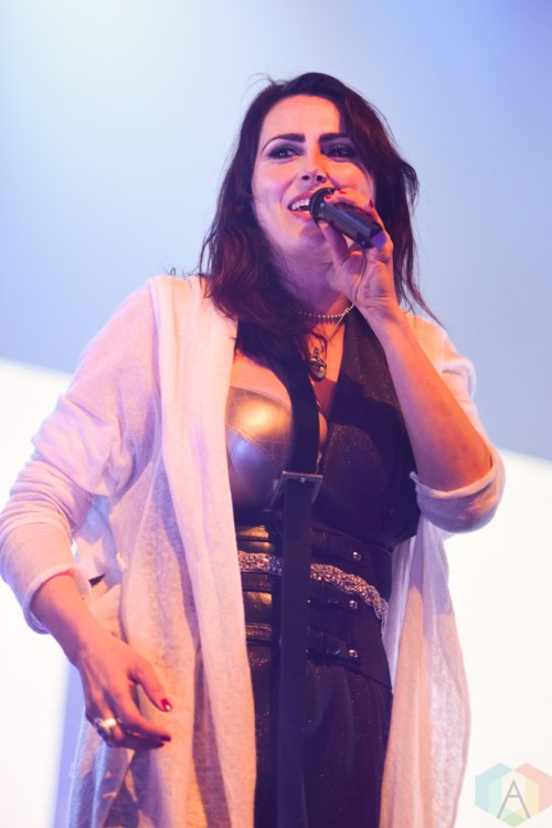 TORONTO, ON - MARCH 06: Within Temptation performs at Rebel in Toronto on March 06, 2019. (Photo: Jaime Espinoza/Aesthetic Magazine)