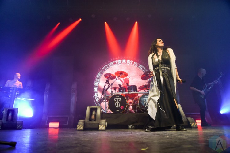 TORONTO, ON - MARCH 06: Within Temptation performs at Rebel in Toronto on March 06, 2019. (Photo: Jaime Espinoza/Aesthetic Magazine)