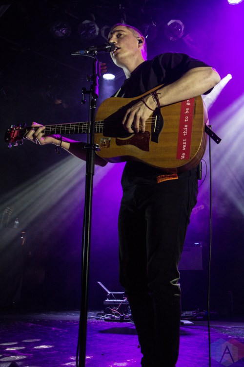 VANCOUVER, BC - APRIL 03: Dermot Kennedy perofrms at the Commodore Ballroom in Vancouver on April 03, 2019. (Photo: Emily Chin/Aesthetic Magazine)