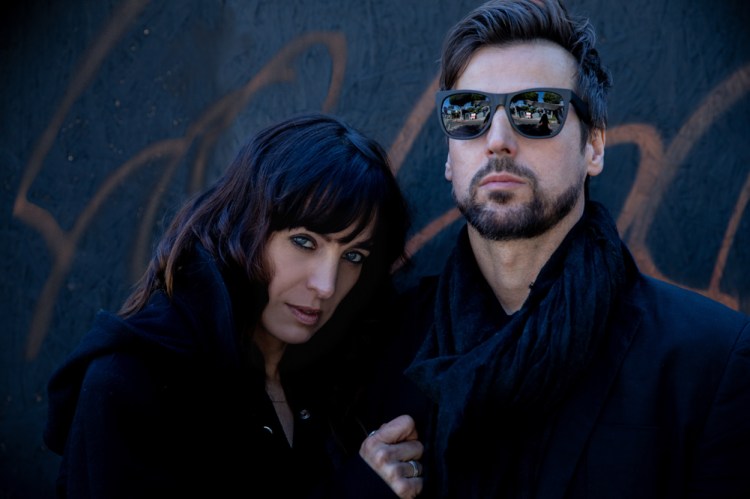Chantal Kreviazuk (L) and Raine Maida.