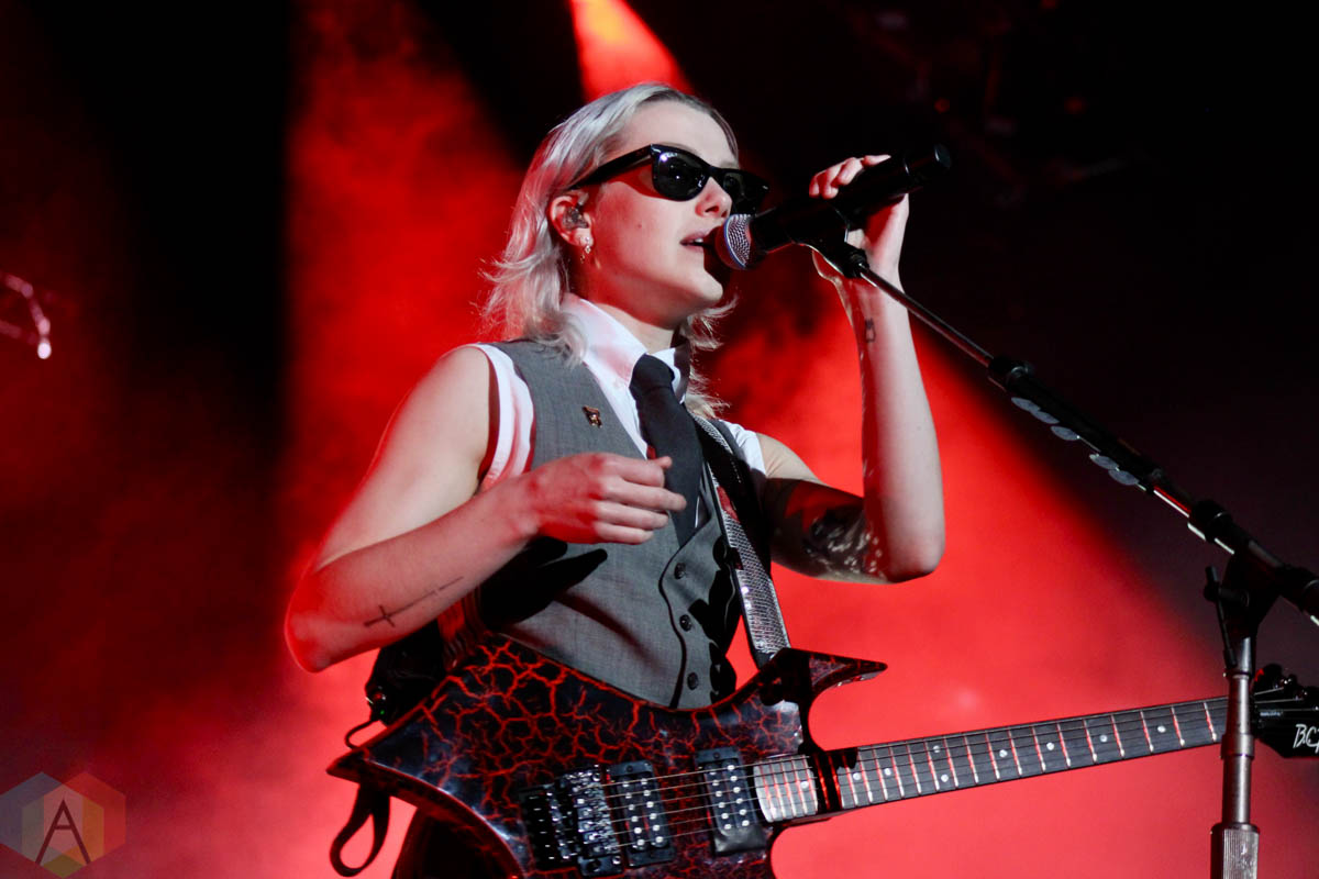 TORONTO, ON. June 21 Boygenius performs at Budweiser Stage in